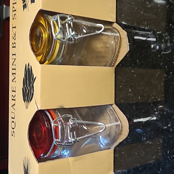 Square Mini Spice Jar Set - Picture 3 of 6